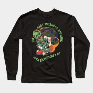 I'm Just messing around Long Sleeve T-Shirt